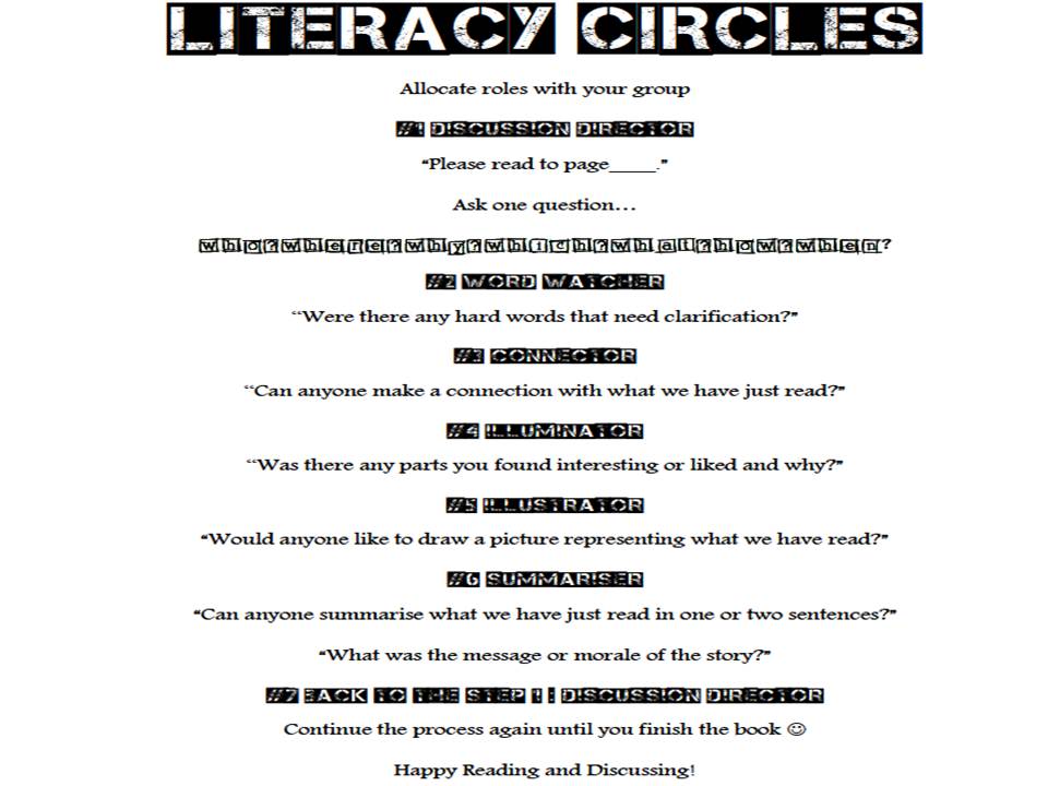 Literacy Circles